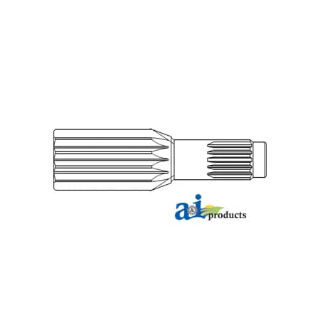 A & I Products Pinion Shaft 4" x4" x12" A-R59698
